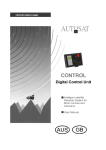 Crystop Display Gmbh AutoSat 2 Control User manual