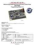 SEKURE Paradox Digiplex DGP-610 Installation manual