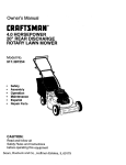 Craftsman 917.387254 Owner`s manual