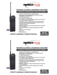 Ritron PATRIOT PLUS RTX-454 Owner`s manual