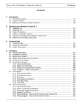 Webasto Thermo 90 Operating instructions