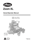 Ariens Zoom 1844 XL Specifications