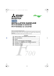 Mitsubishi Electric FR-F720-00046 Instruction manual