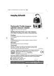 PerformAir Profile bagged cylinder vacuum cleaner