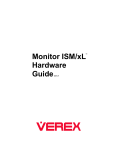 Verex Monitor ISM Specifications
