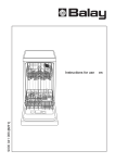 BALAY 3VN641ID Specifications