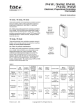 Barber-Coleman TP-8101, System 8000 Basic wiring