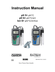 EUTECH INSTRUMENTS ION 700 - REV 3 Instruction manual