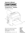 Craftsman 183.217540 Operator`s manual