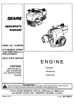 Sears 143.996706 Operator`s manual
