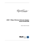 Multitech RF802USB User guide