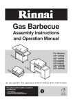 Rinnai GT4S-V Specifications