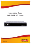 Digital Box IMPERIAL HD 2 basic Installation guide