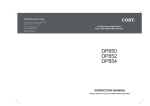 Coby DP854 AC Instruction manual