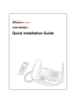 Samsung OfficeServ WIP-5000M Installation guide