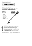 Craftsman 358.791041 Operator`s manual