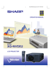 Sharp XG-NV5XU Specifications