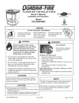 Quadra-Fire 4100I-NL-B Owner`s manual
