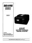 Sears 200.71211 Owner`s manual