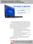Performance and durability comparison: Dell Latitude 14 5000
