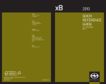 Scion 2010 xB Owner`s manual
