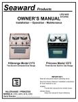 Seaward 2372 Owner`s manual
