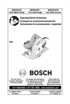 Bosch CS5 Specifications