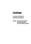 Brother FAX1570MC Service manual