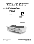 Medium Duty Gas Charbroilers