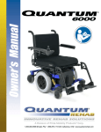 Quantum 6000 Owner`s manual