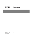 Eaton Powerware 9155 User`s guide
