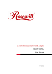 Rosewill RNX-N150PCe User manual