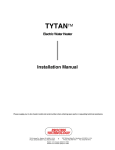Process Technology Tytan Installation manual