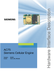 Siemens AC75 Specifications