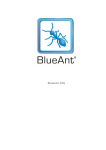 Blueant BLUESONIC User manual