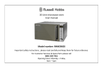 Russell Hobbs RHM2042S User manual