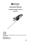 Recharge Tools HTLI-10 Instruction manual