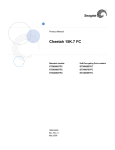 Seagate CHEETAH 15K.7 FC ST3300557FC Product manual
