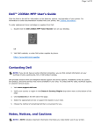 Dell 2335dn Multifunctional Laser Printer User`s guide
