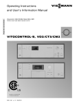 Viessmann VD2 Series Operating instructions