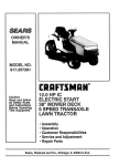 Craftsman 917.257281 Specifications