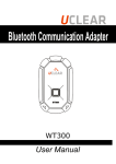 Uclear WT300 User manual