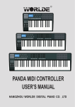 Worlde Panda User`s manual