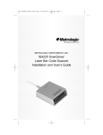 Metrologic IS4225  Scanner User`s guide