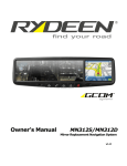 Rydeen MN312D Owner`s manual