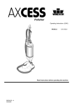 Axcess 1.012-063.0 Operating instructions