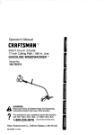 Craftsman 358.795310 Operator`s manual