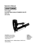 Craftsman 351.181790 Operator`s manual