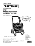 Craftsman 580.767450 Owner`s manual