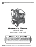 Amazing Machinery Performance Diesel Engine Operator`s manual